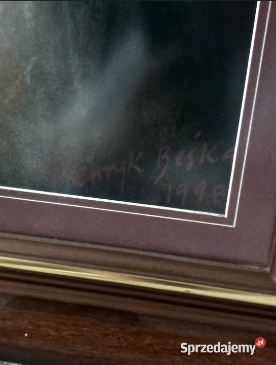 Henryk Beśka Portret Rabina z Dukatem Ząbki sprzedam