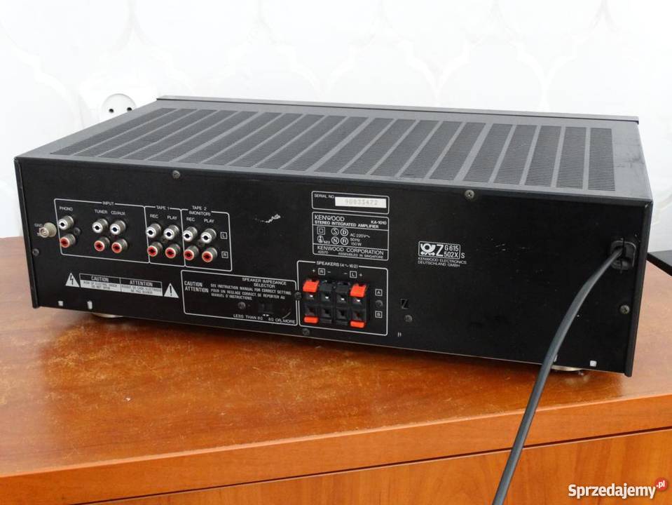Wzmacniacz Kenwood KA1010 sprawny i mocnyWYSYŁKA Jasło