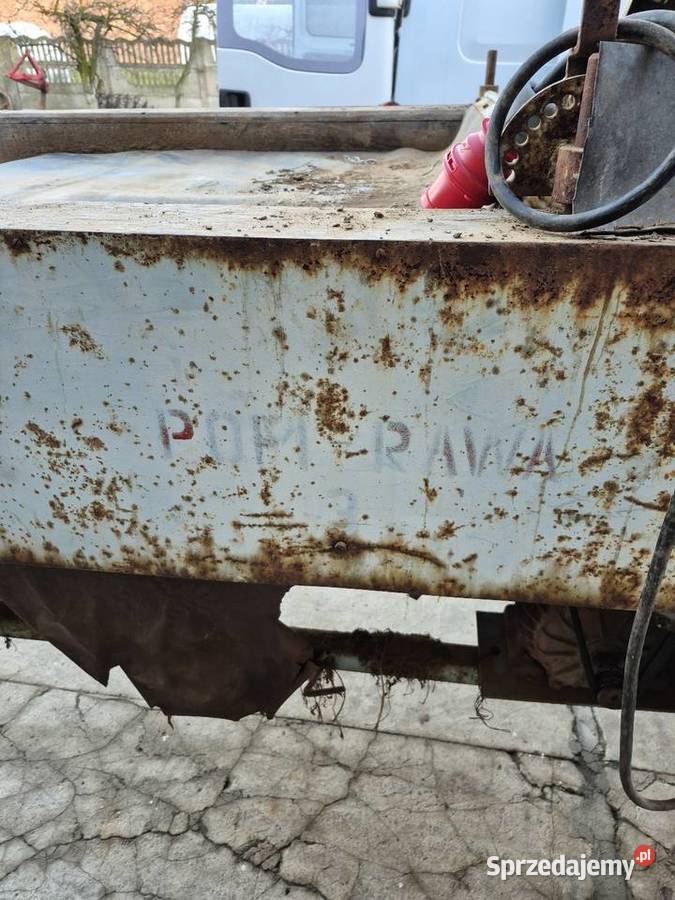 Szczotkarka czyszczarka z podajnikiem do warzyw Maszyny rolnicze Wieluń