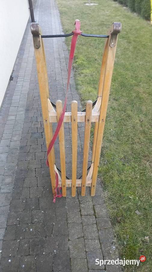 Sanki drewniane Kórnik