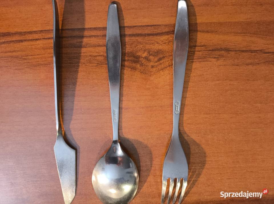 Komplet 18 sztućców okres PRL Pozostałe Warszawa