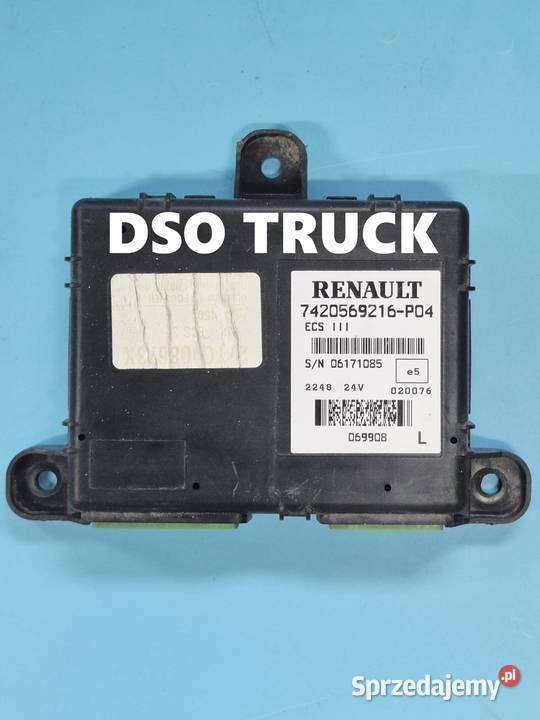 7420569216P04 STEROWNIK MODUL ECS RENAULT Pozostałe