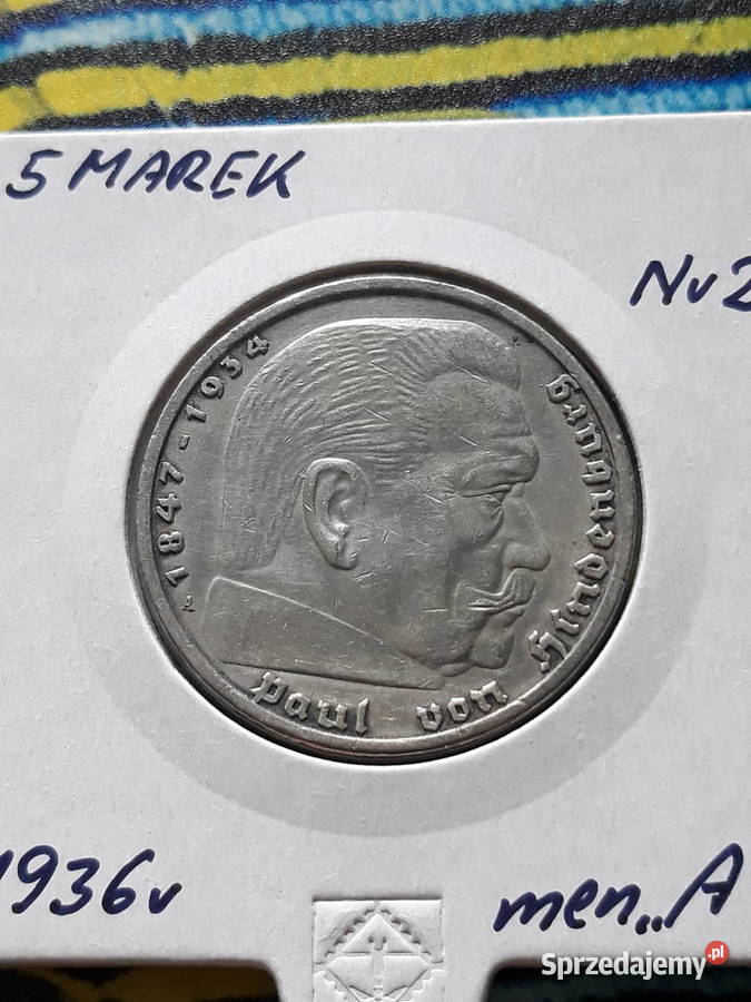 5 Marek Paul von Hindenburg 1936 rmen A 2 wielkopolskie Konin