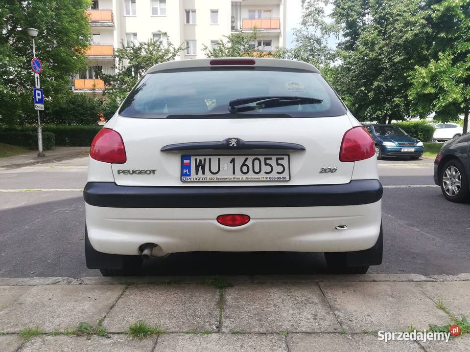 Sprzedam swojego Peugeot 206 Warszawa