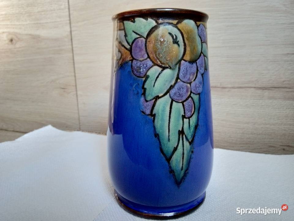 wazon Royal Doulton Lambeth Winnie Bowstead wielkopolskie Zielona Łąka