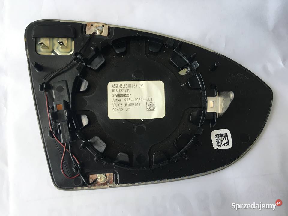 wkład lusterko VW Touran II FOTOCHROM 5TB857521 Szczecin sprzedam