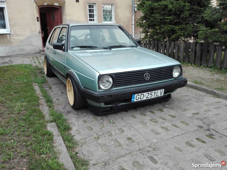 Vw golf mk2 16tdic gwintglebacult ZAMIANA 1600cm3 Gdańsk sprzedam