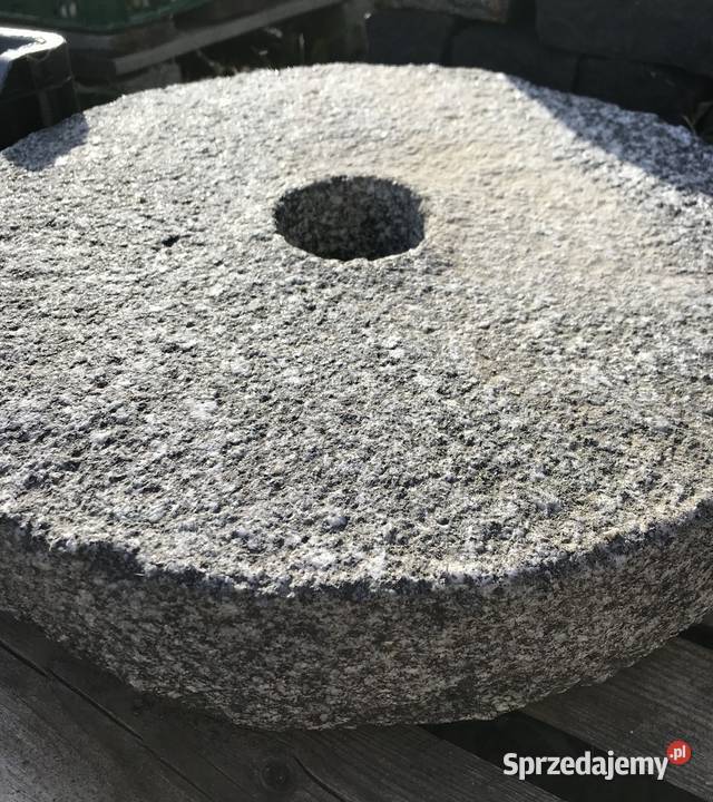 ŻARNO Granitowe Koło Młyńskie Żarna Antyk Warszawa