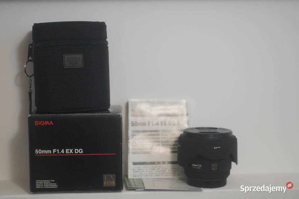 SIGMA 50mm F14 EX DG HSM śląskie Bielsko-Biała