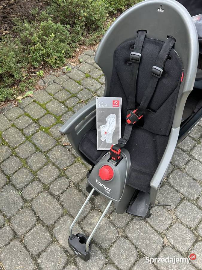 Fotelik rowerowy Hamax Siesta czarny Stara Wieś