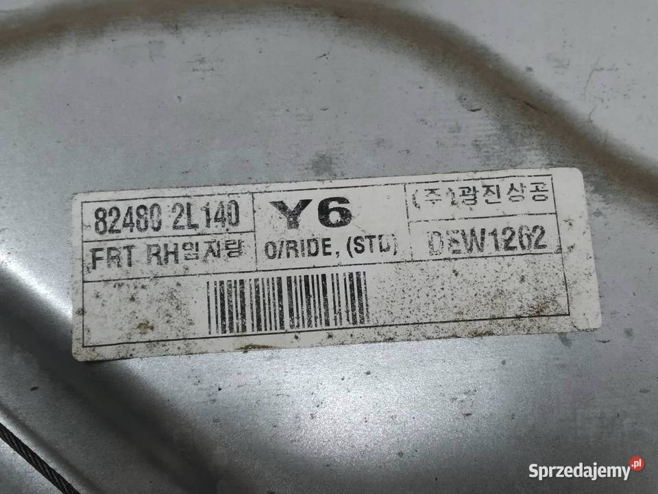 MECHANIZM SZYBY 82480 2L140 Hyundai i30 I sprzedam