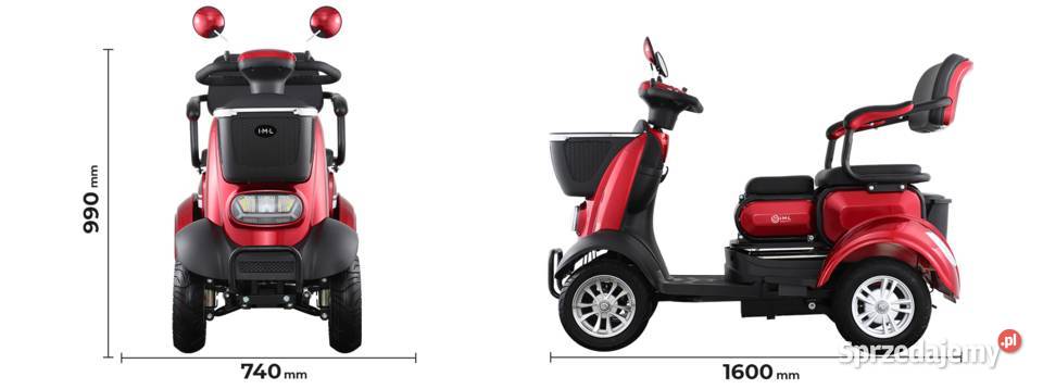 Wózek inwalidzki elektryczny mini Life