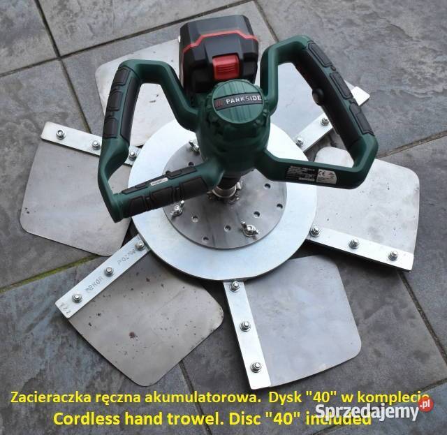 Zacieraczka akumulatorowa dwubiegowa lekka z Poznań