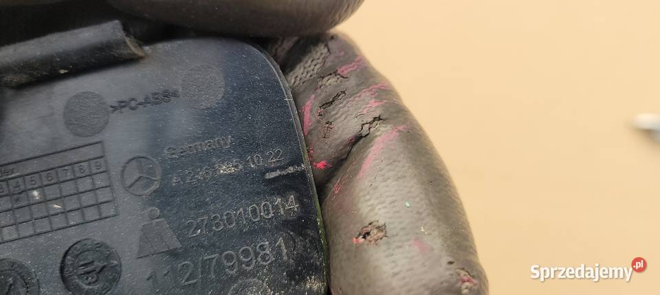 MERCEDES KLASA B W246 ZAŚLEPKA HAKA ZDERZAKA TYL osobowe Ruda Śląska