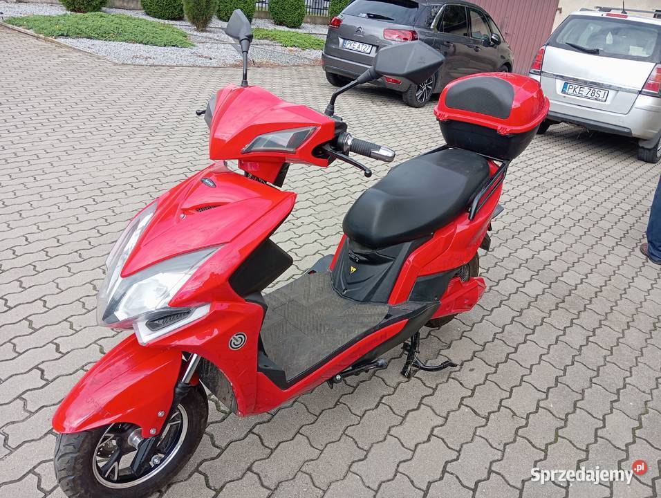 Skuter elektryczny z małym przebiegiem