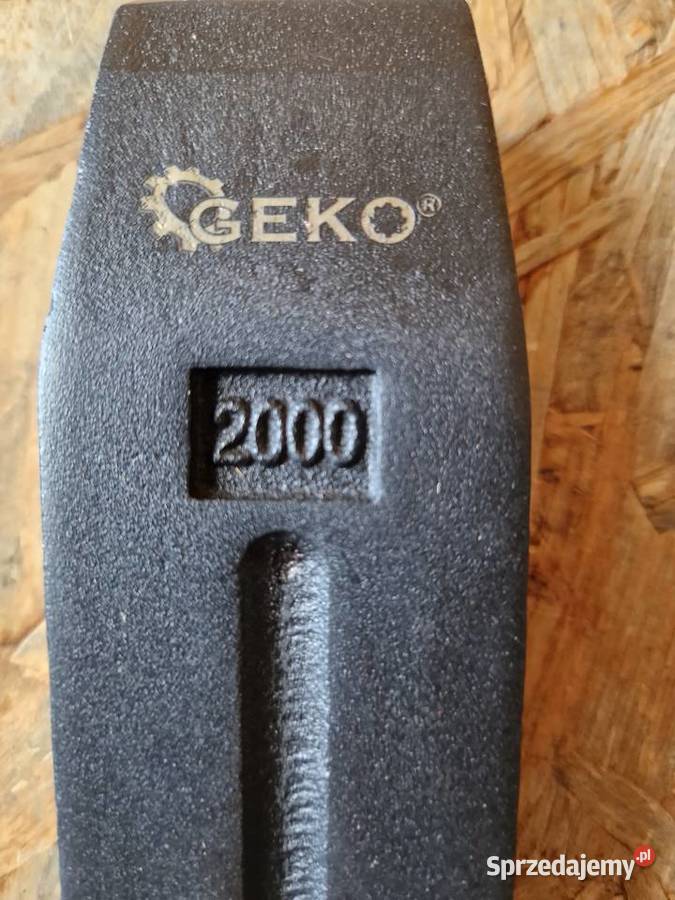 Klin do rozłupywania drewna 2 stalowy Geko Głogowa