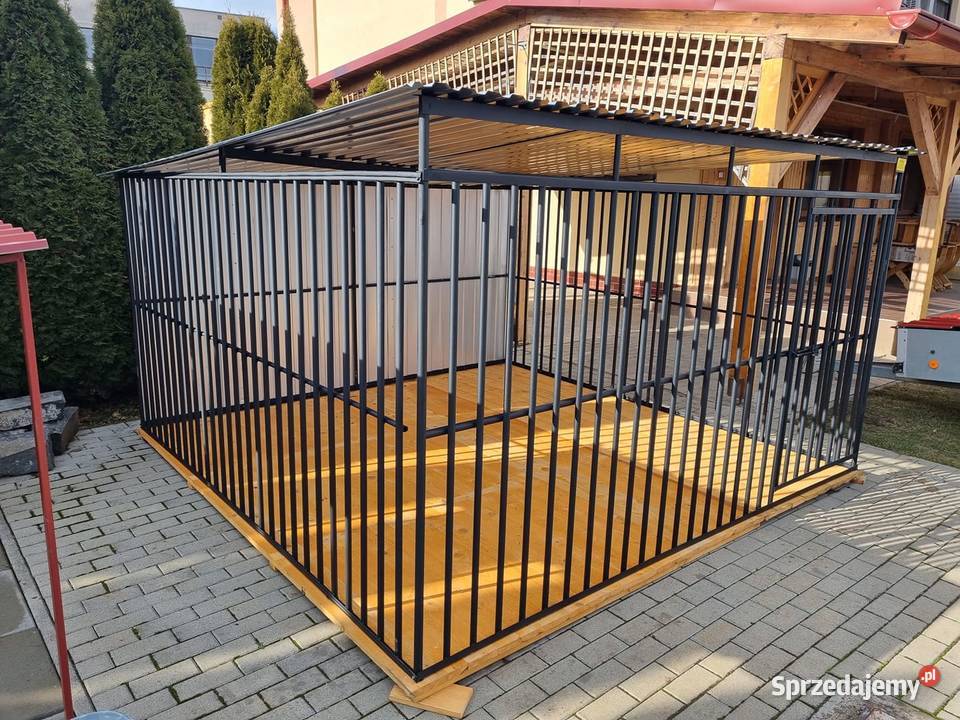 B150 Kojec Psa 3x3 TYLNA ŚCIANA ZABUDOWANA OCYNK