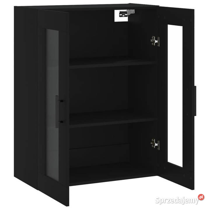 Szafka wisząca czarna 695x34x90 WM828501 Warszawa