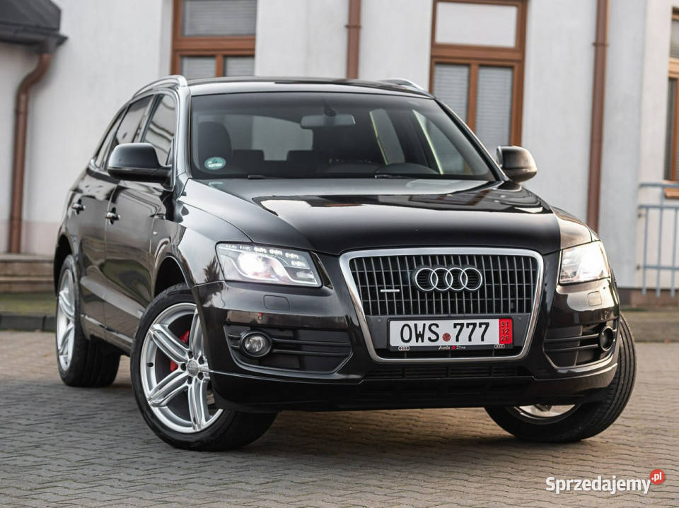 Audi Q5 SLine 20TDI 170 Quattro Full Super Stan czujnik parkowania mazowieckie Zwoleń