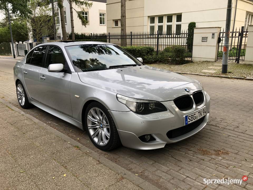 BMW 535d E60 M pakiet hak Sopot