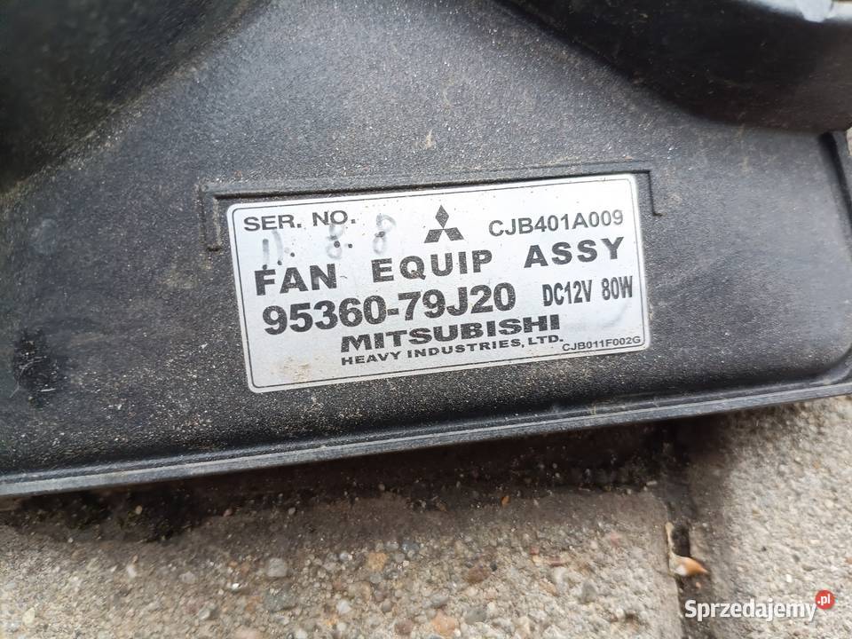 Suzuki SX4 sedici 16 benzyna WENTYLATOR Krosno