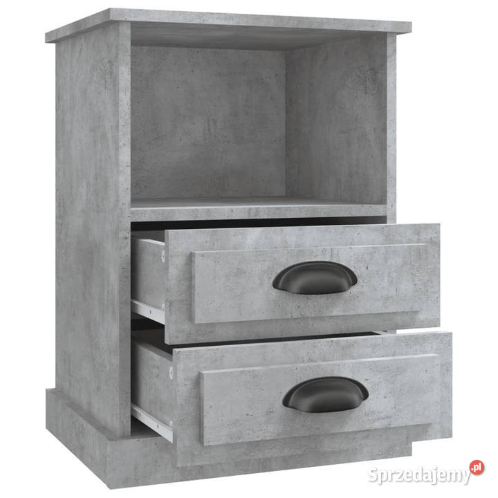 Szafka nocna szarość betonu 43x36x60 WM816336 Warszawa