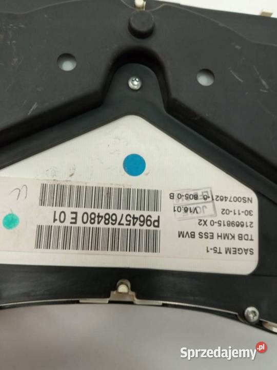 LICZNIK 9645768480E Peugeot 307 I 20012008