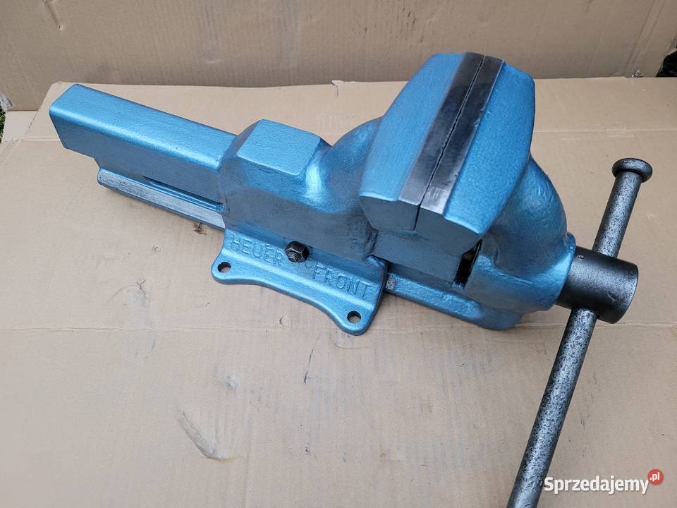 Niemieckie imadło stalowe kute Heuer Front 15 Pozostałe Narzędzia