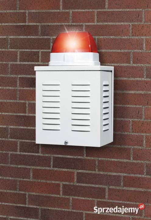 Syrena alarmowa z lampką ostrzegawczą ABUS śląskie