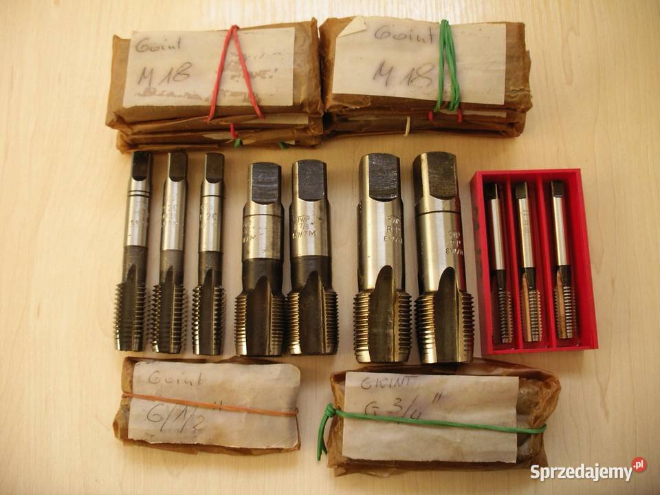 Narzynki gwintowniki