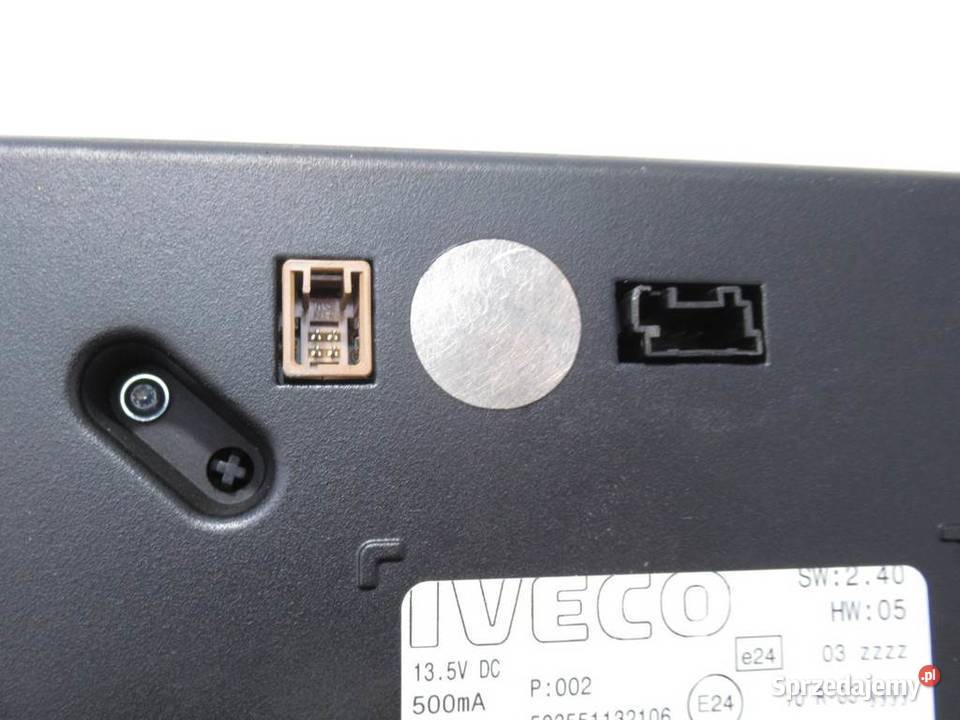 PANEL NAWIGACJA RADIO WYŚWIETLACZ IVECO STRALIS sprzedam