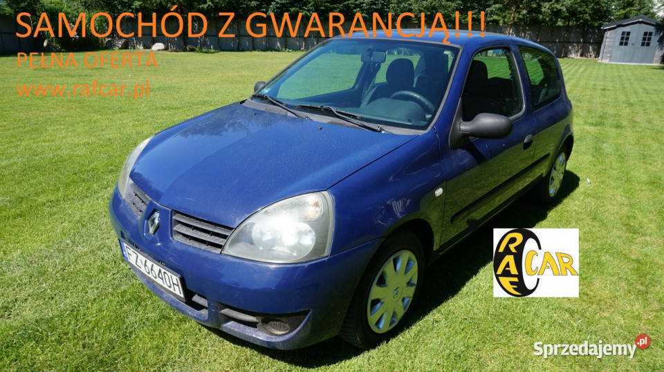 Renault Clio zarejestrowany ubezpieczony 80000km lubuskie Zielona Góra