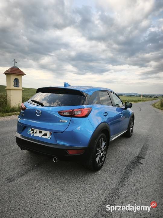 Mazda cx3 15d 105 bogata wersja ledy zamiana SUV Ząbkowice Śląskie