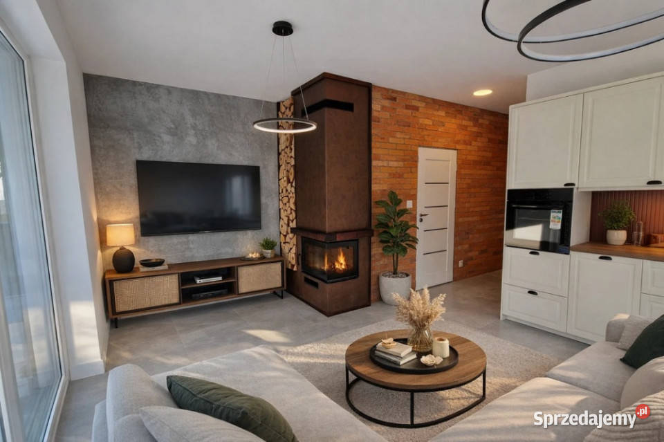 Dom szeregowy Wiosenna 90 m 5 pokoi 2 łazienki 90m2 mazowieckie Łomianki