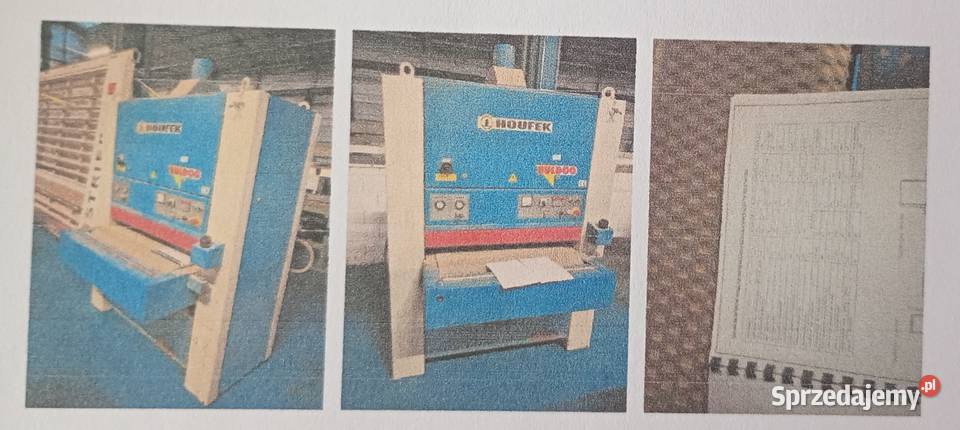Szlifierka szerokotaśmowa Houfek 900 mm Wejherowo sprzedam
