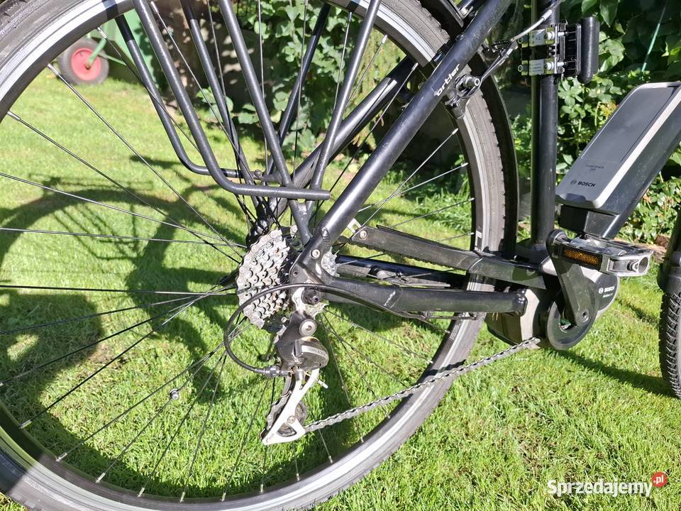 Rower elektryczny Ortler 28 Niemcy Chorągwica