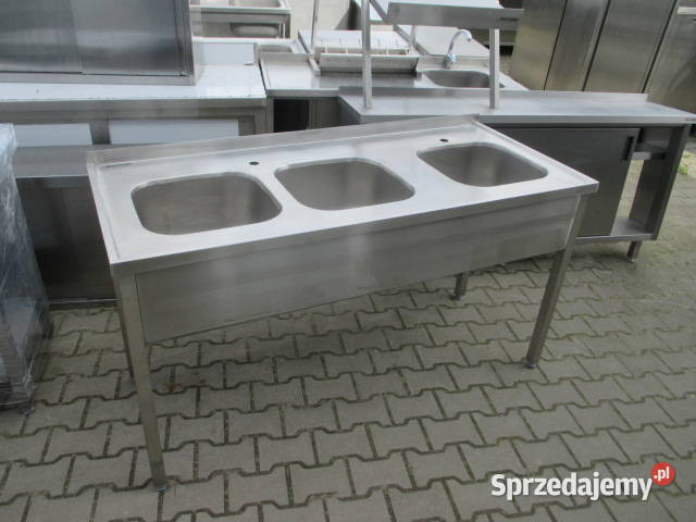 Zlew Gastronomiczny 3 Komorowy 1607085 NOWY Ostrów Wielkopolski