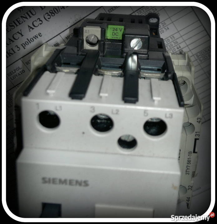 Stycznik siemens 3TF44 24V stałego Dąbrowa Górnicza