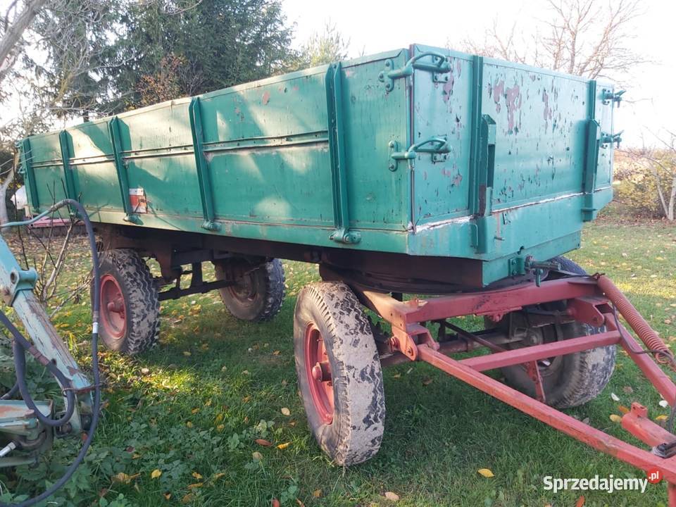 Przyczepa wywrotka nieuszkodzony lubelskie Latyczyn