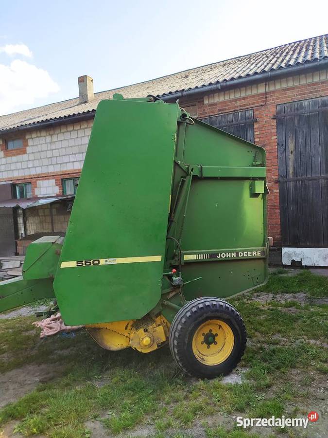 Prasa John Deere 550 Prasy i owijarki Mąkolice