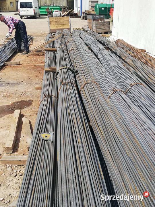 Zbrojenia budowlane belki zbrojeniowe stal Pozostałe Pleszew