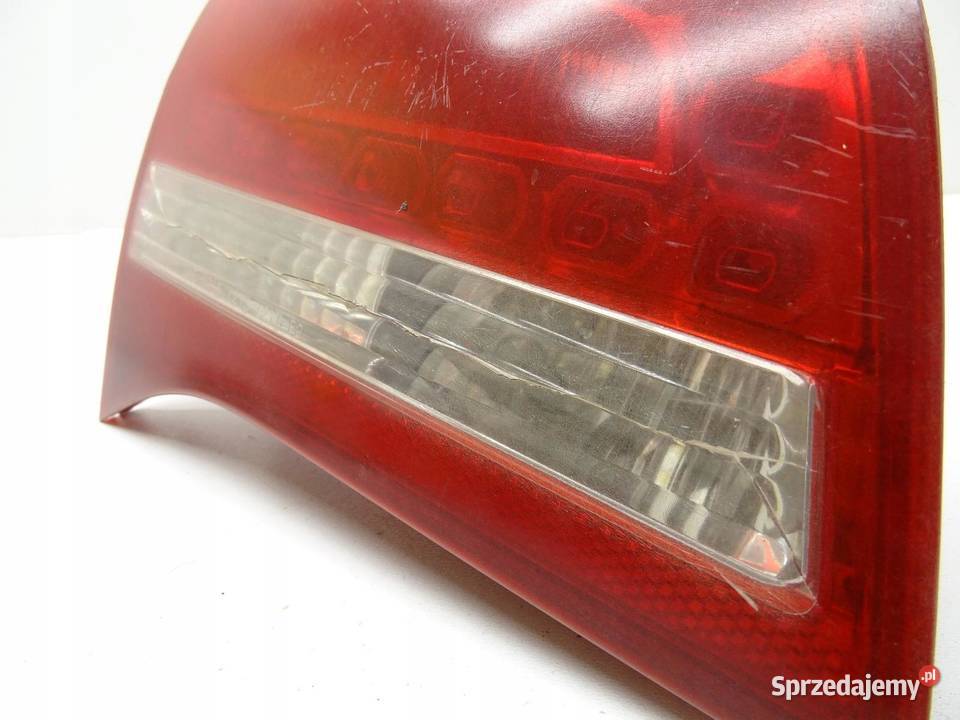 LAMPA LEWA LEWY TYŁ TYLNA W KLAPE AUDI A6 C6