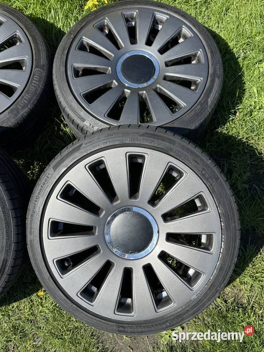 Piękne Felgi 4x108 17 4x100 Opony letnie mazowieckie