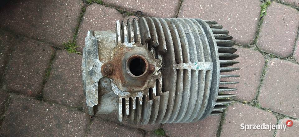 Głowica plus cylinder IŻ 56 stary model Cylindry, głowice, pierścienie
