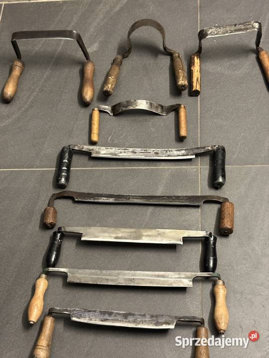 Antyk Zestaw strugów kolekcjonera Siedlce