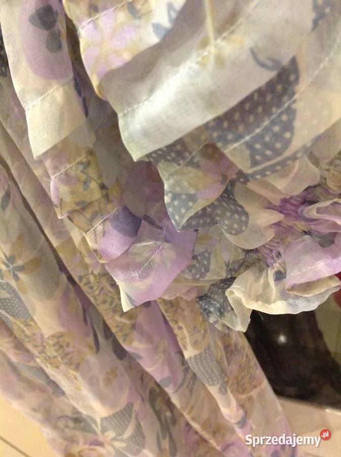 Bluzka Hiszpanka mgiełka MISO M nowa Nowa Sól