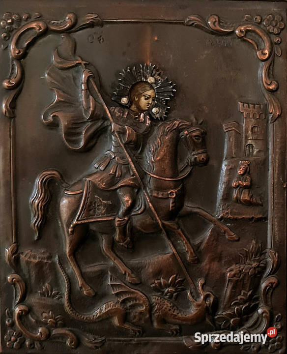 Ikona Święty Jerzy 0332 mazowieckie Warszawa