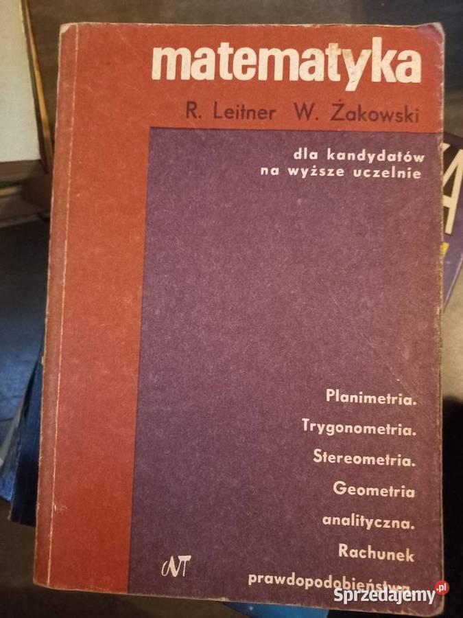 Matematyka szkół ponadpodstawowych wyższych Lublin