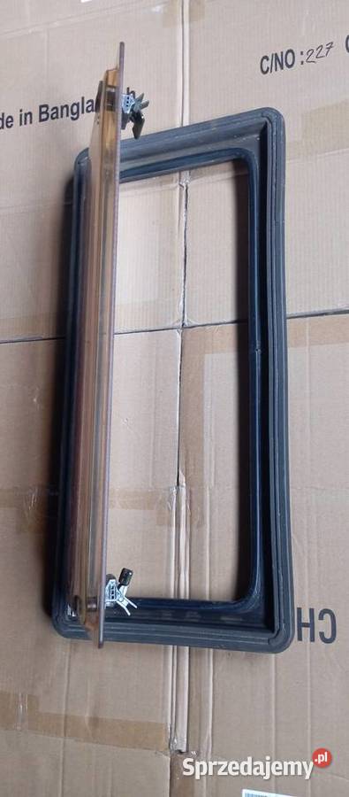 Okno ramowe BONOPLEX 730x330mm kamper przyczepa Miłochów