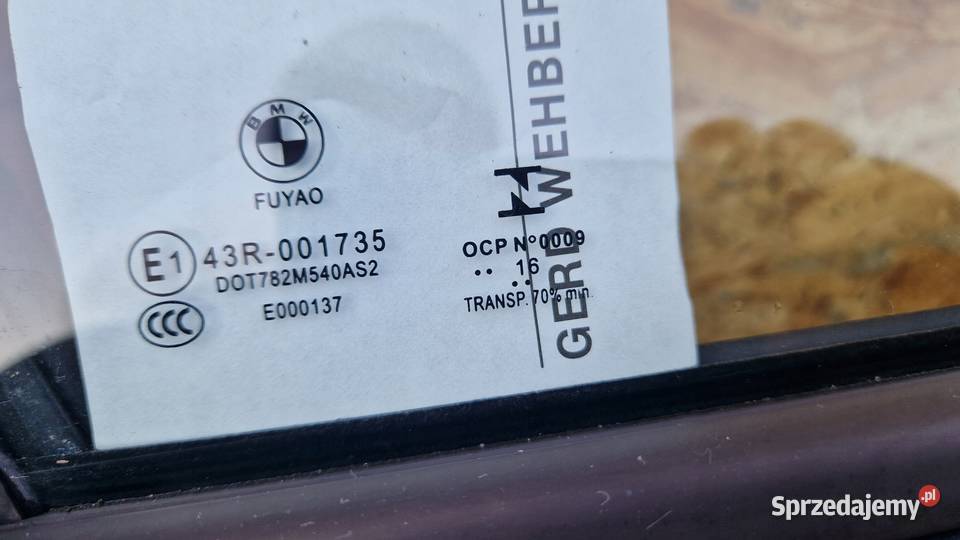 BMW F30 LIFT SEDAN DRZWI PRZÓD PRAWY PRAWE WA89 Słowikowo